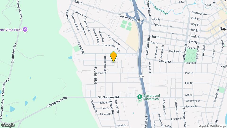 2732 Cypress St Map and Location Details