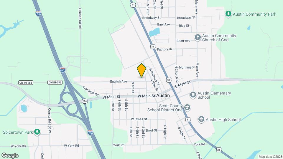 240 English Ave Map and Location Details