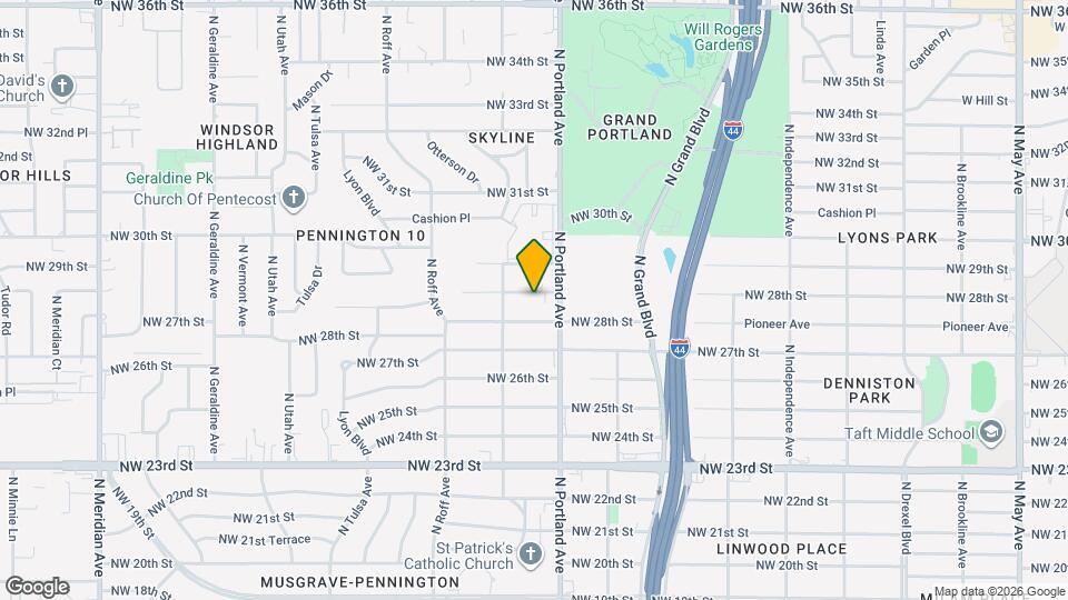 3720 NW 29th St Map and Location Details