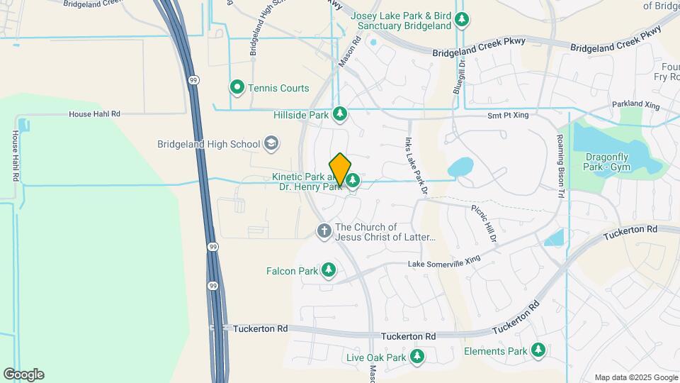 19714 Shinnery Ridge Ct Map and Location Details