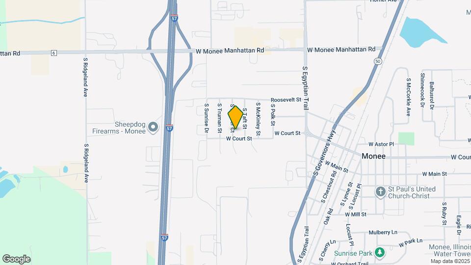 25773 S Hoover Ct Map and Location Details