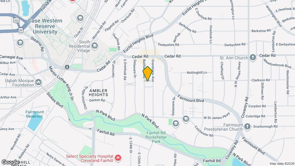 2245 Bellfield Ave, Unit Apt A Mapa y Detalles de la Ubicación