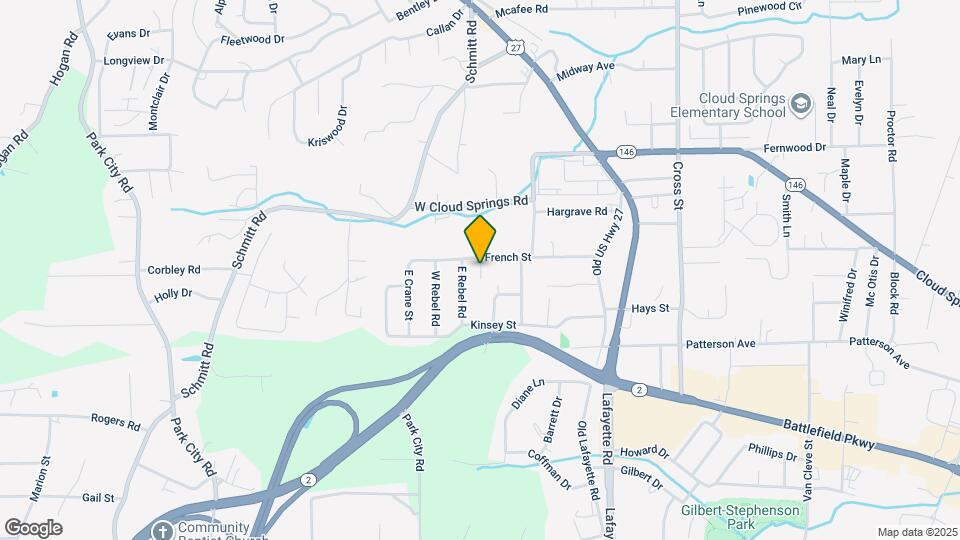 603 Ga Ln Map and Location Details