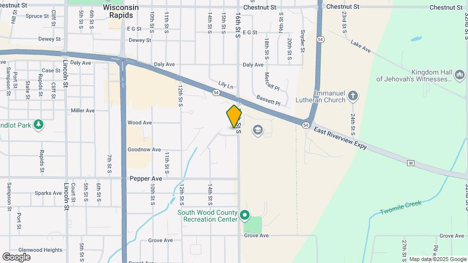 2032 16th St S Map and Location Details