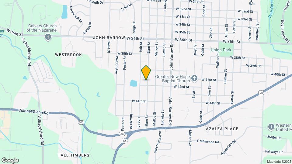 4112 Elam St Map and Location Details