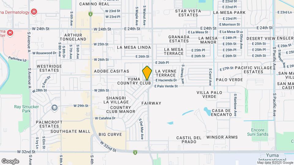 379 E Hacienda Dr Map and Location Details