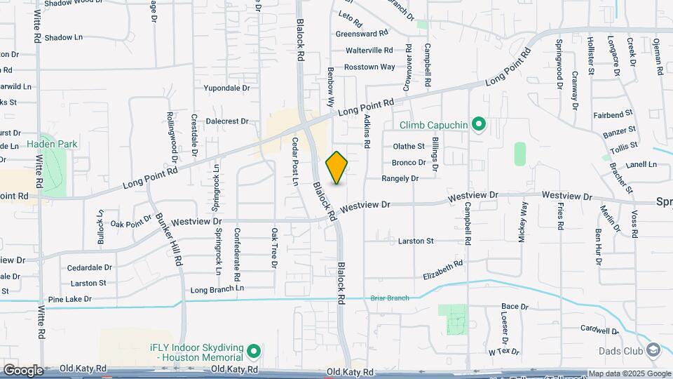 1410 Blalock Rd Mapa y Detalles de la Ubicación