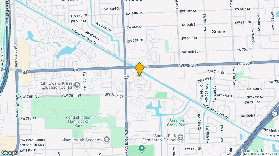 7366 SW 105th Pl Map and Location Details