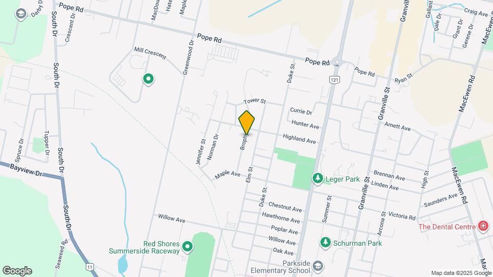 325 Brophy Ave Map and Location Details