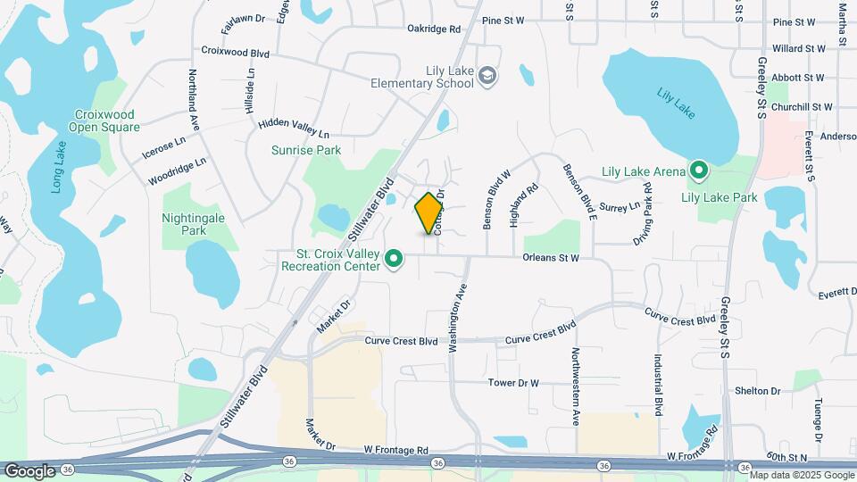 1534 Cottage Dr Map and Location Details