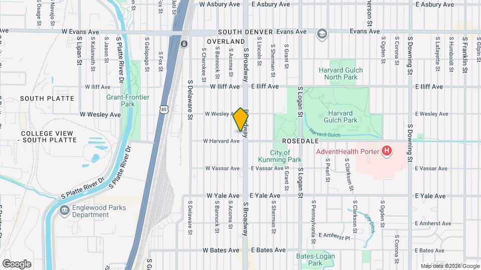 2479 S Broadway Map and Location Details