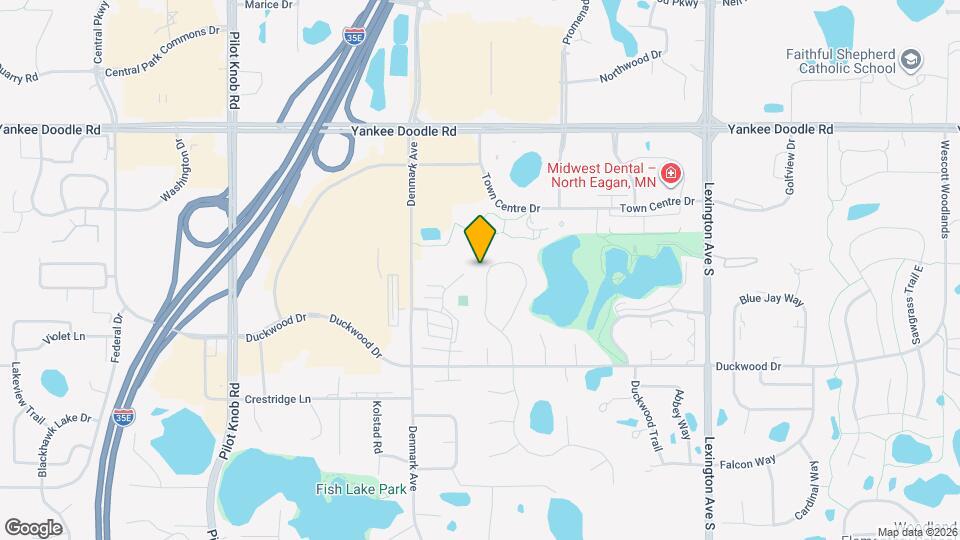 3521 Widgeon Way Map and Location Details