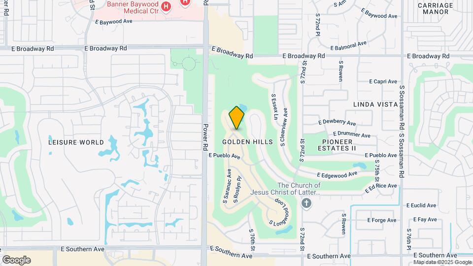 701 S Edgewater Dr Map and Location Details