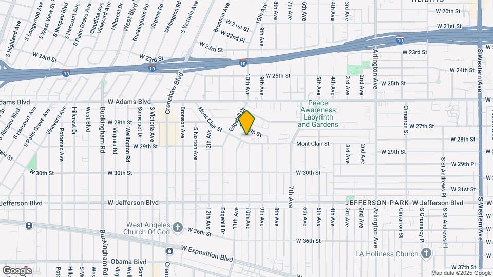 3909 Montclair St Mapa y Detalles de la Ubicación