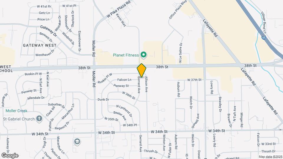 3719 Gerrard Ave Mapa y Detalles de la Ubicación