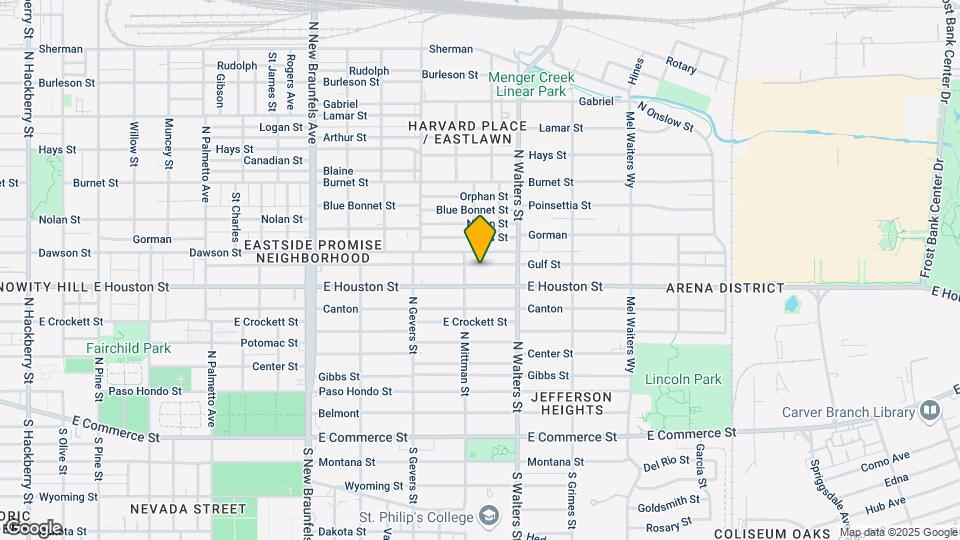 616 Gulf St Map and Location Details