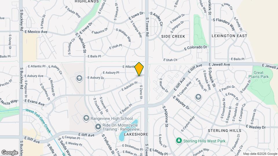 2121 S Zeno St, Unit 0913 Map and Location Details