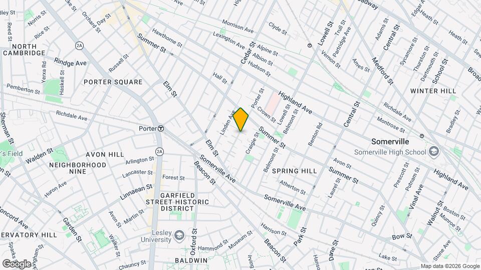 37 Porter St Map and Location Details