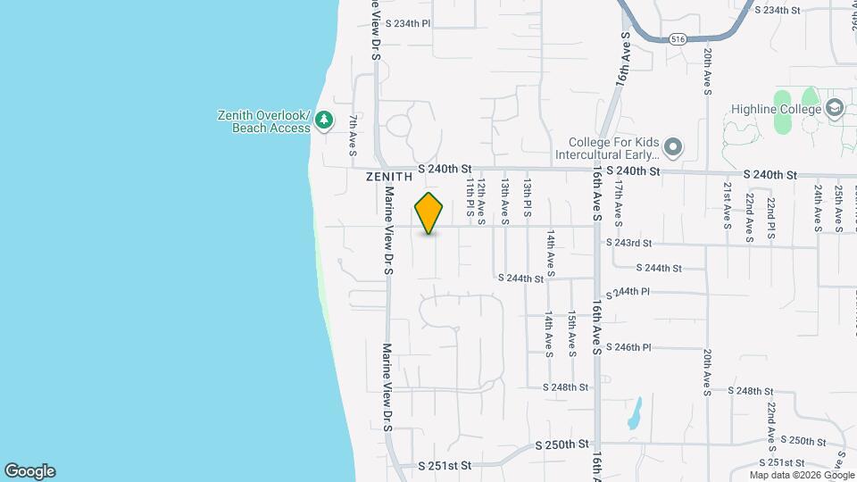 24215 10th Ave S Map and Location Details