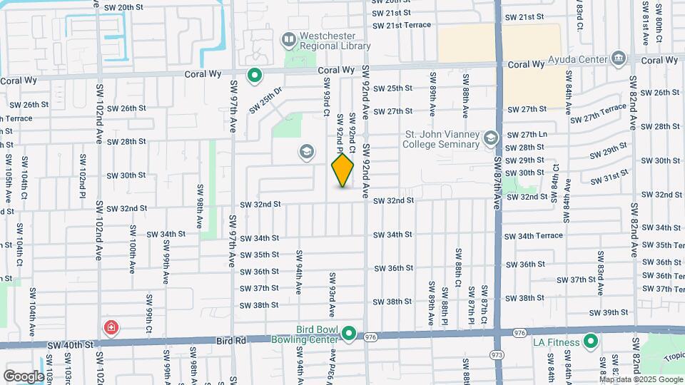 9250 SW 31st Terrace Mapa y Detalles de la Ubicación