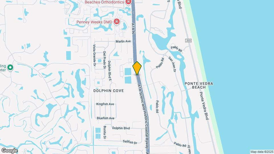 36 A1A N Map and Location Details