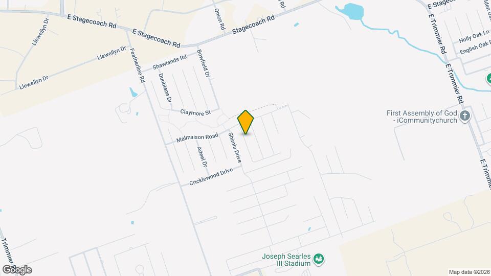 9606 Malkier Dr Map and Location Details