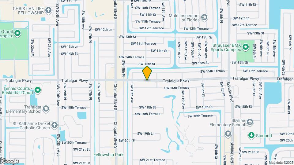 1314 Trafalgar Pkwy Map and Location Details