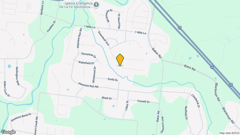 604 Greenleaf Ave Map and Location Details