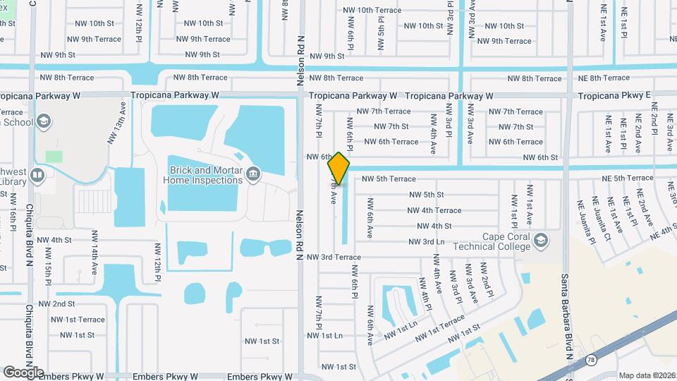 503 NW 7th Ave Map and Location Details