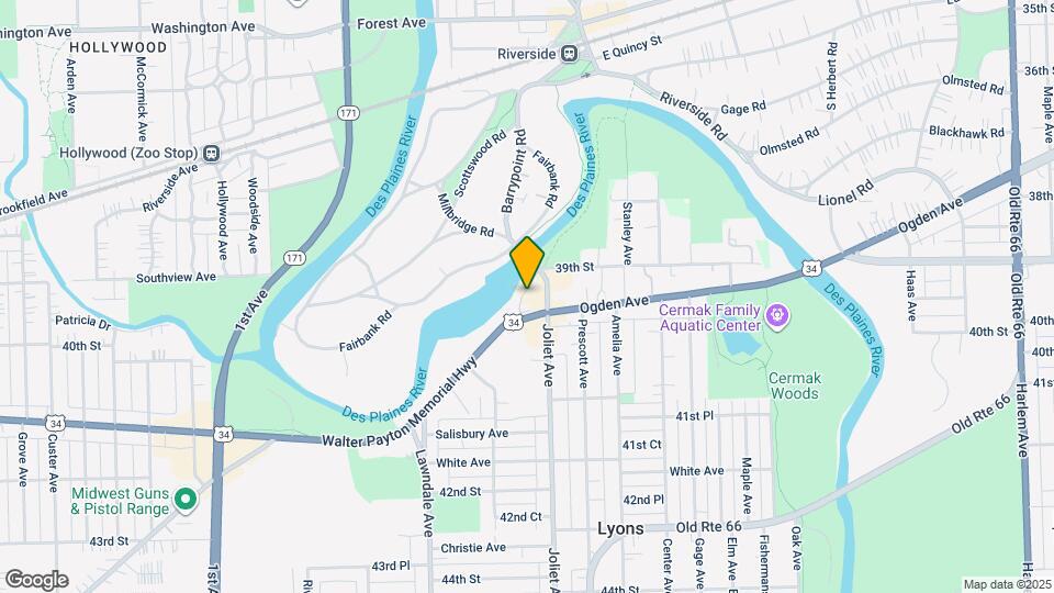 8030 Riverwalk Dr Map and Location Details