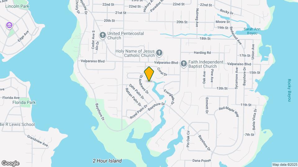 1405 Date Palm Cir Map and Location Details
