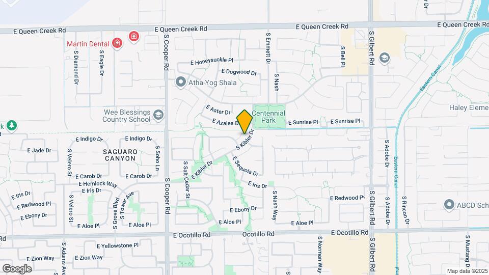 3557 S Halsted Ct Map and Location Details