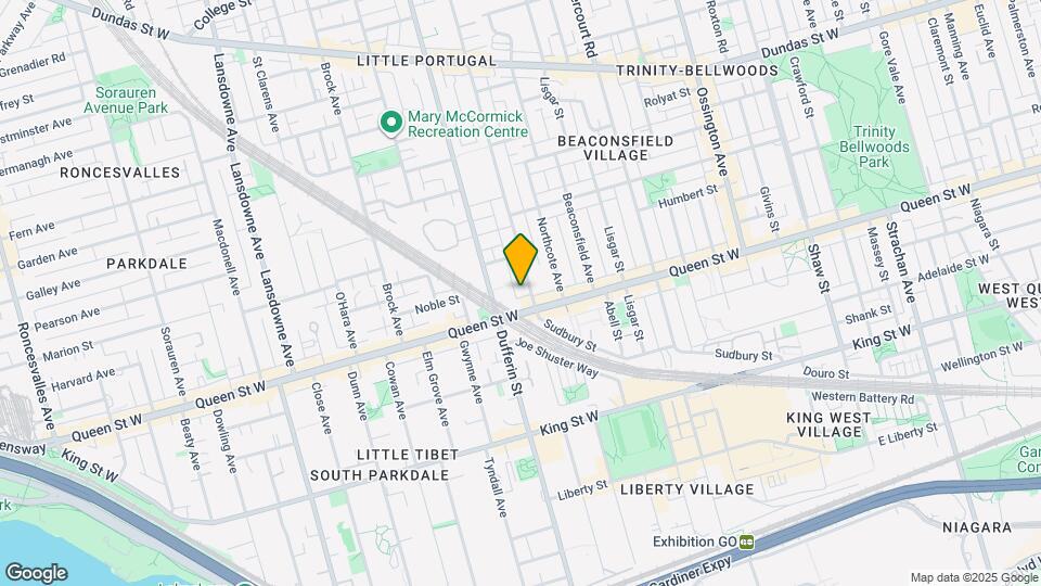 8 Gladstone Ave Map and Location Details