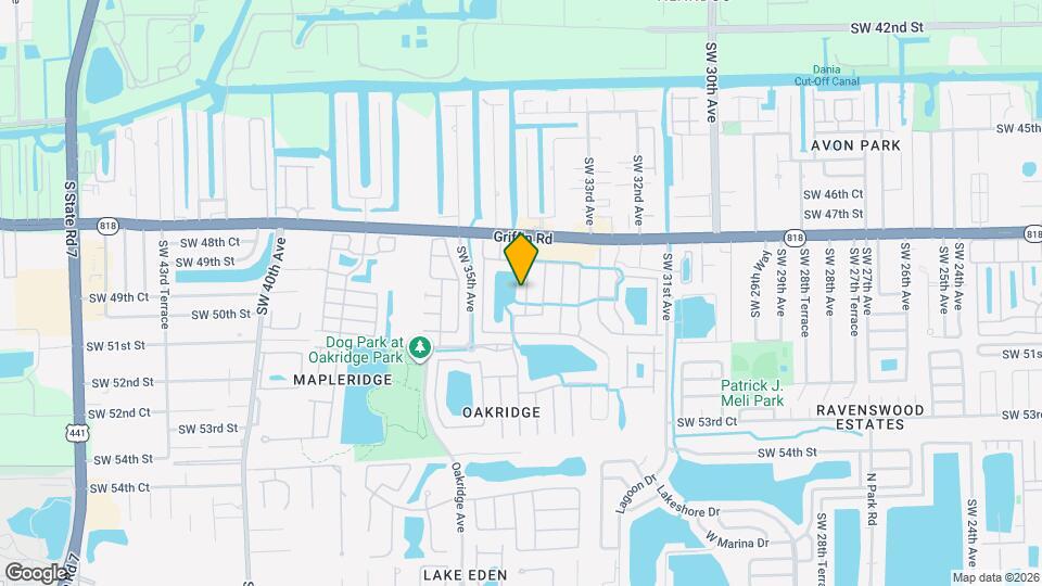 4943 SW 33rd Way Map and Location Details