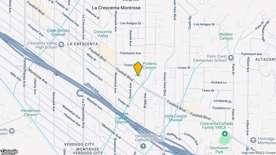 2415 1/2 Foothill Blvd Map and Location Details