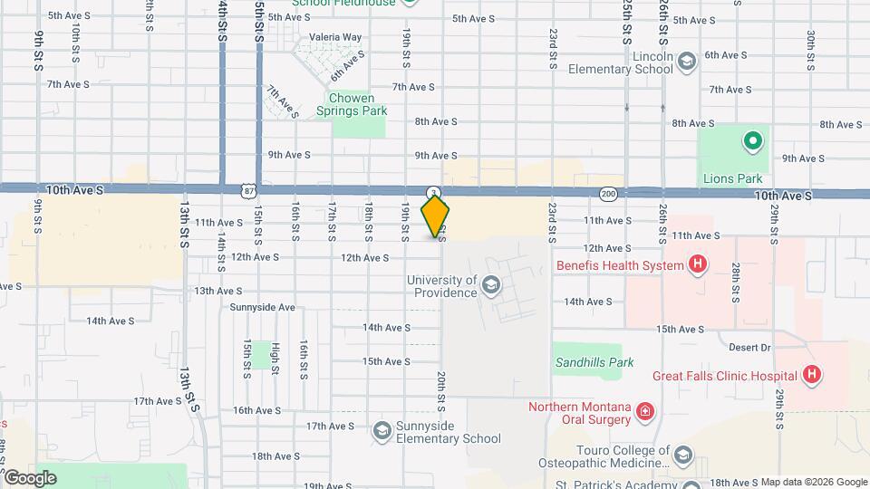 1112 20th St S Mapa y Detalles de la Ubicación