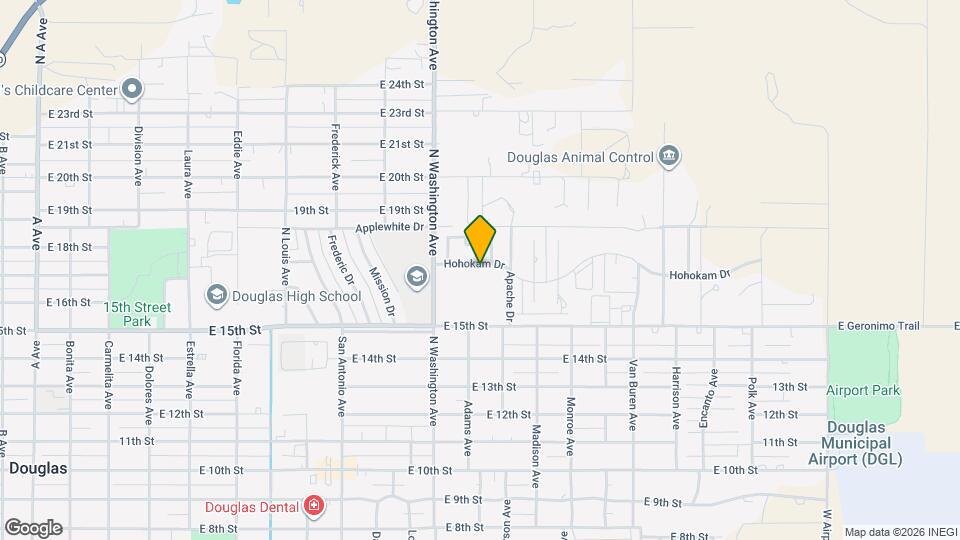 2145 Hohokam Dr Map and Location Details