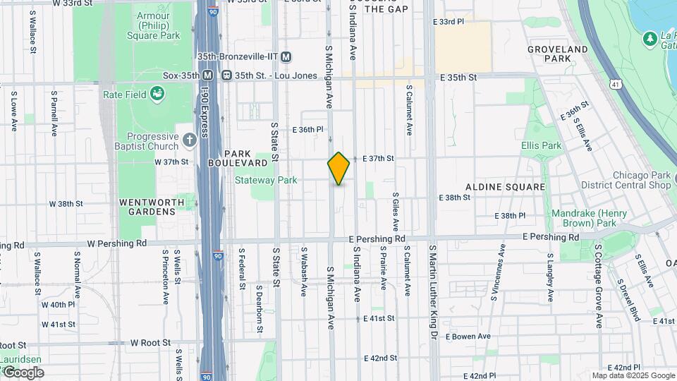 3749 S Michigan Ave Map and Location Details