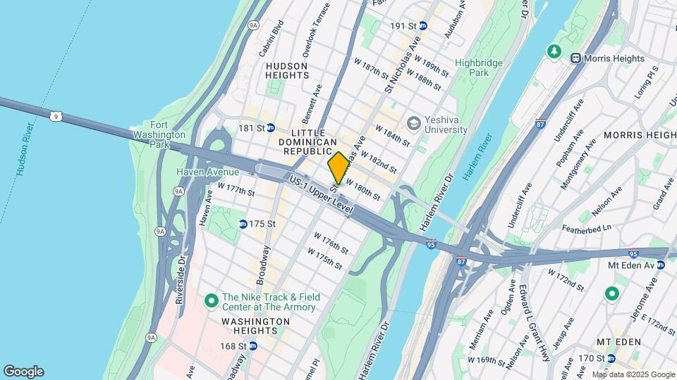 561 W 179th St Mapa y Detalles de la Ubicación