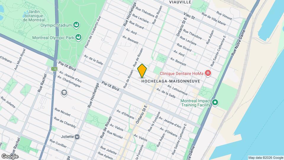 2089-2111 De la Salle Map and Location Details