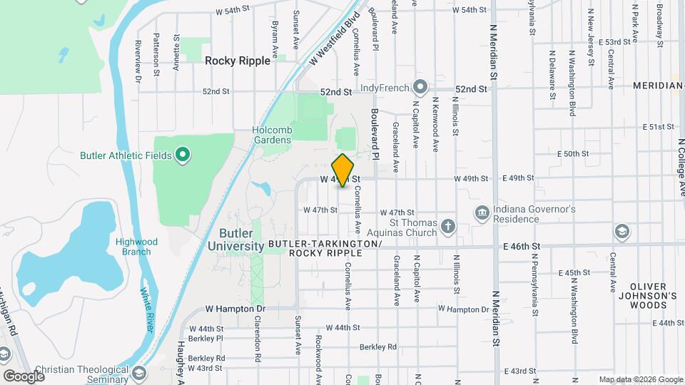 4731 Hinesley Ave Map and Location Details