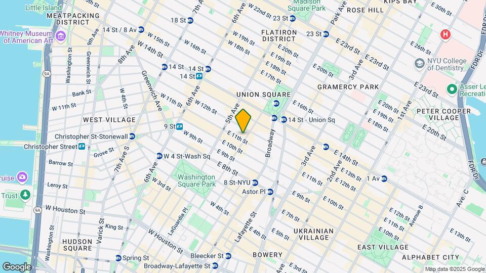 Greenwich Village Map and Location Details