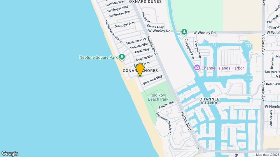 1520 Mandalay Beach Rd Map and Location Details