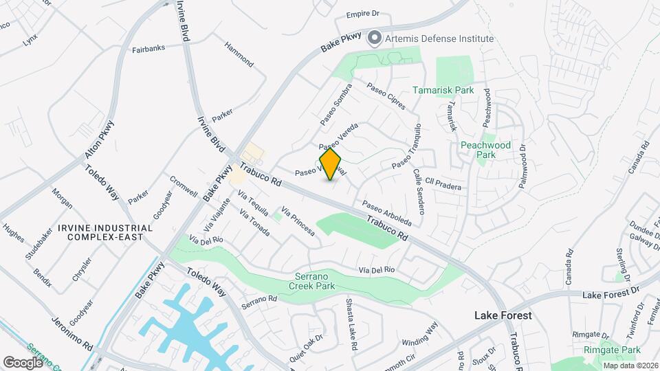 21271 Ave Nubes Map and Location Details