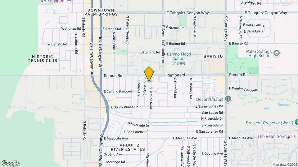 551 S Camino Real Map and Location Details