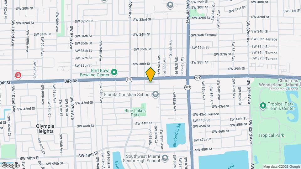 8962 SW 40th Terrace, Unit 8962 SW 40th Ter - Front Unit Map and Location Details