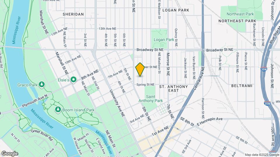 618 Adams Street NE, Unit 2 Mapa y Detalles de la Ubicación