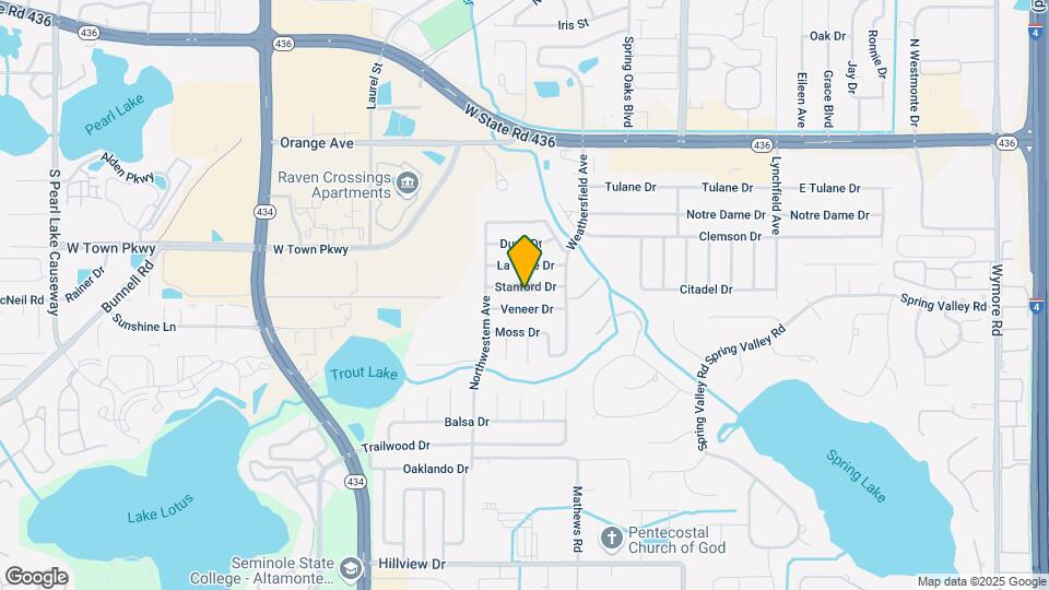 653 Stanford Dr Map and Location Details