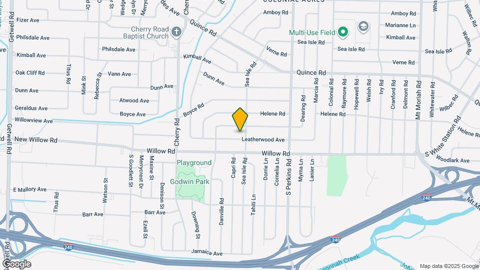 4516 Leatherwood Ave Map and Location Details