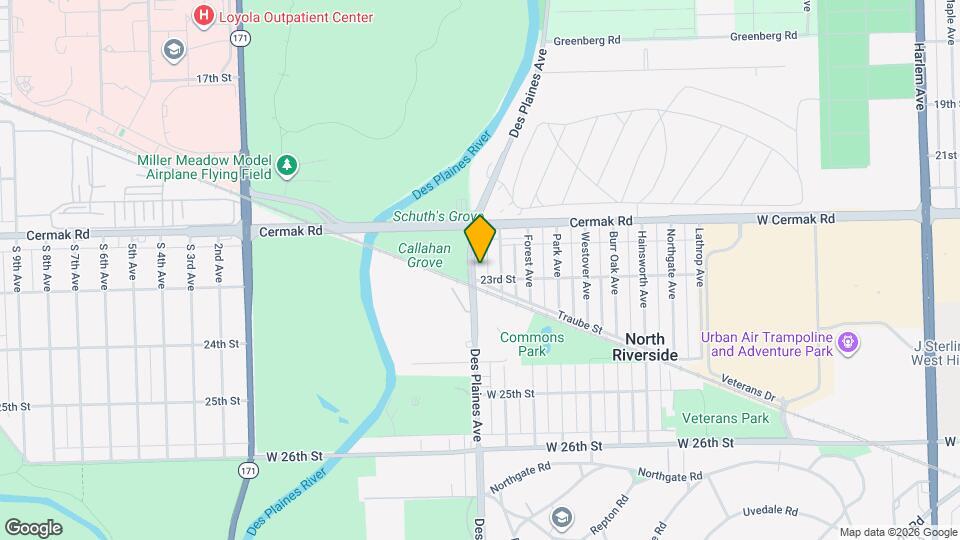 2245 Des Plaines Ave Map and Location Details
